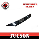 Bonnet Protector For Hyundai Tucson 2015 - 2020 Tinted Guard Black